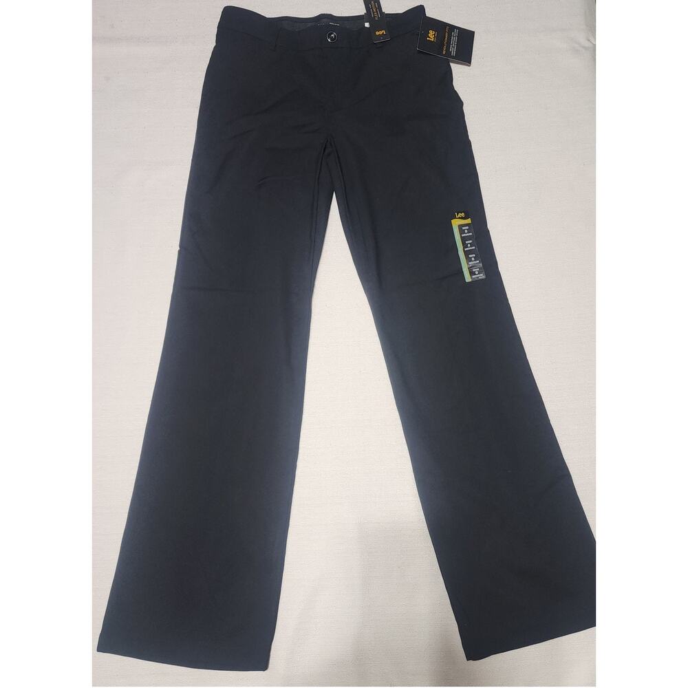 lee regular fit trousers mid rise 30'' waist length 42'' women's